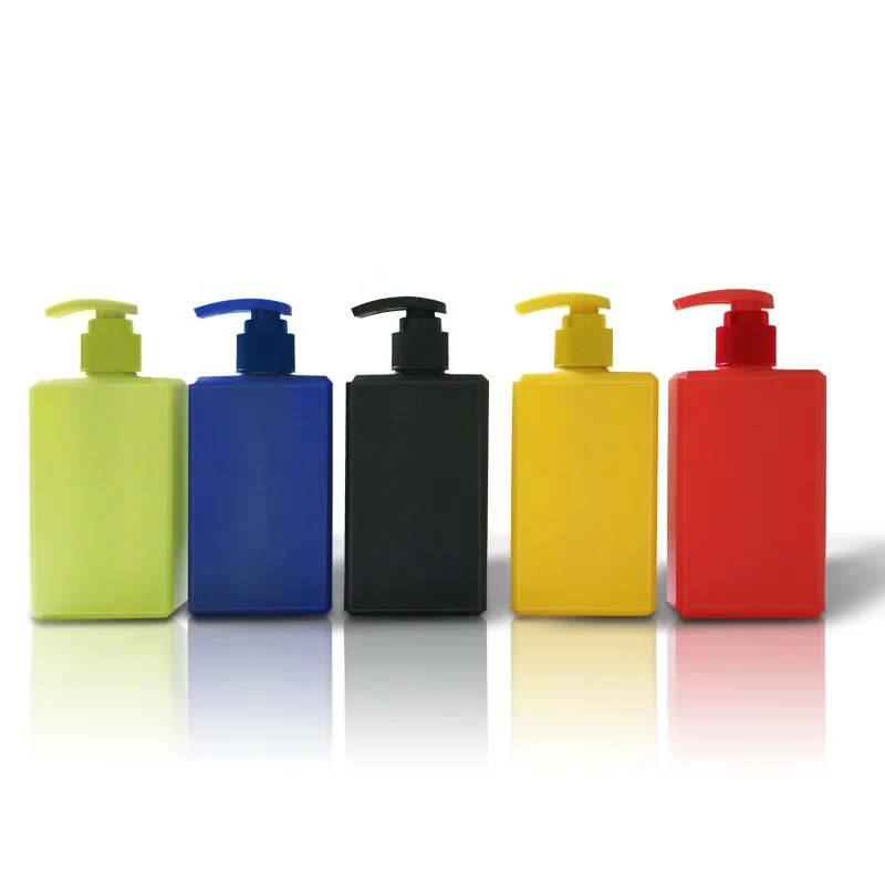 HDPE Green Color 200cc Lotion Bottle with Green Lotion Pump Envases Shampoo 200ml Liquid Soap Packaging Hdpe Shampoo 200ml