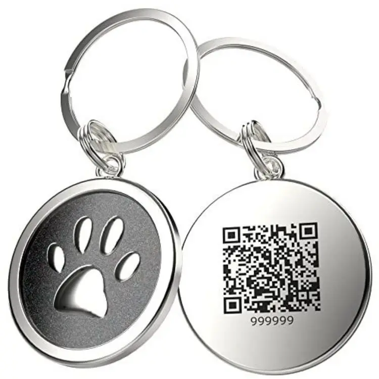 Factory Direct Sale Stock Custom Blank Metal Silver Plated Id Pet Tag Sublimation Printing Logo Qr Code Call of Duty Dog Tag