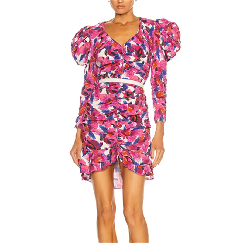 floral going out dresses