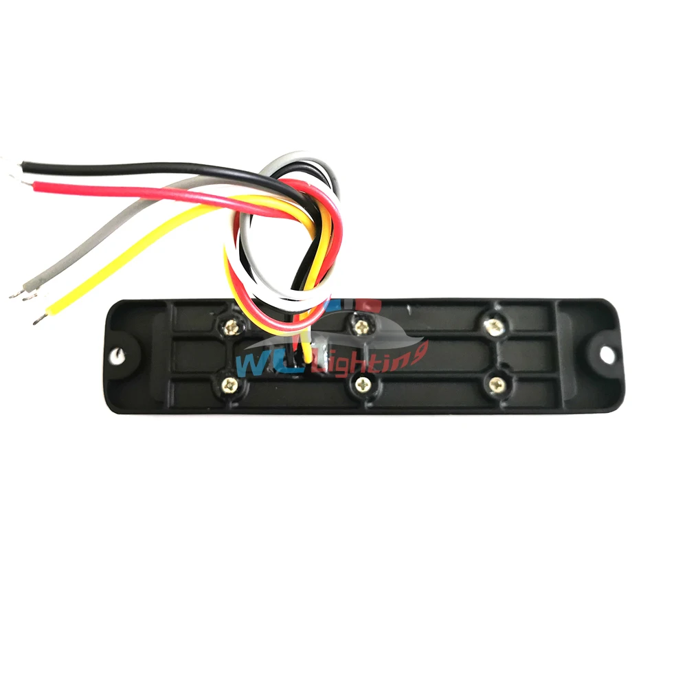 6 светодиодов, 3 Вт, 12/24 В постоянного тока, Автомобильные светодиодные огни, Полицейская Стробоскопическая решетка