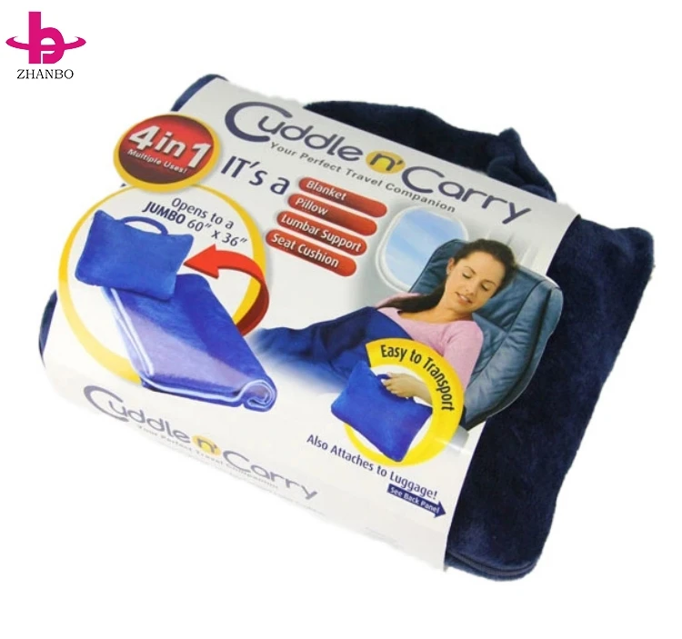 Manta De Viaje Fácil De Llevar,2 En 1,Almohada/manta De Avión Sólida  Ligera/manta De Avión Desechable - Buy 2 En 1 Almohada Ligera Manta  Desechables Manta Aerolínea Product on Alibaba.com
