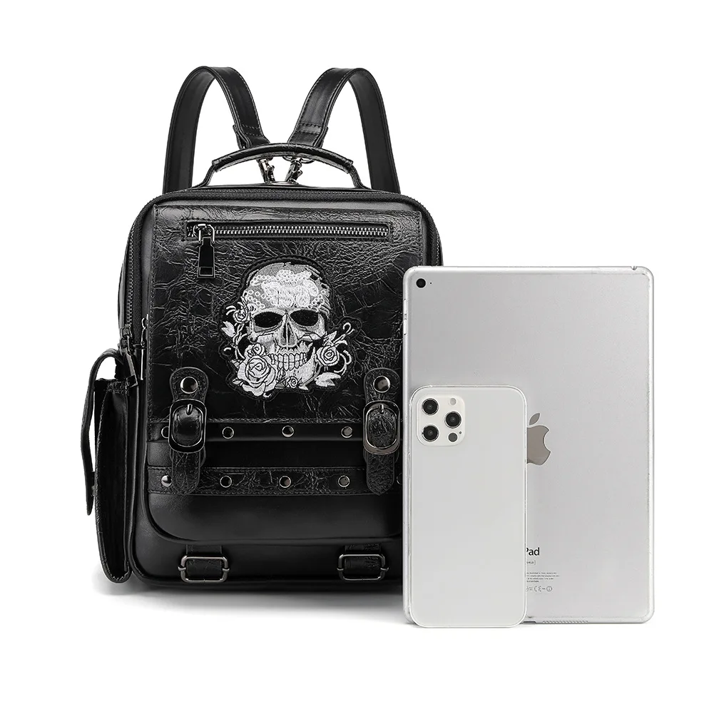 Custom Treding 3D Skull Personalized Pu Leather Backpack School Bag Halloween Outdoor Bag Laptop Schoolbag for Teenagers| Alibaba.com Custom Treding 3D Skull Personalized Pu Leather Backpack School Bag Halloween Outdoor Bag Laptop Schoolbag for Teenagers| Alibaba.com
