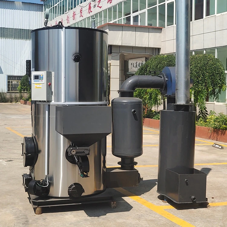 Compact Structure Low Pressure Steam Boiler Generator Vertical Wood Fired Boiler Swimming Pool Heating Use Biomass Boiler