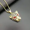 Collana in oro 2 + catena a scatola da 3,0 mm * 60 cm