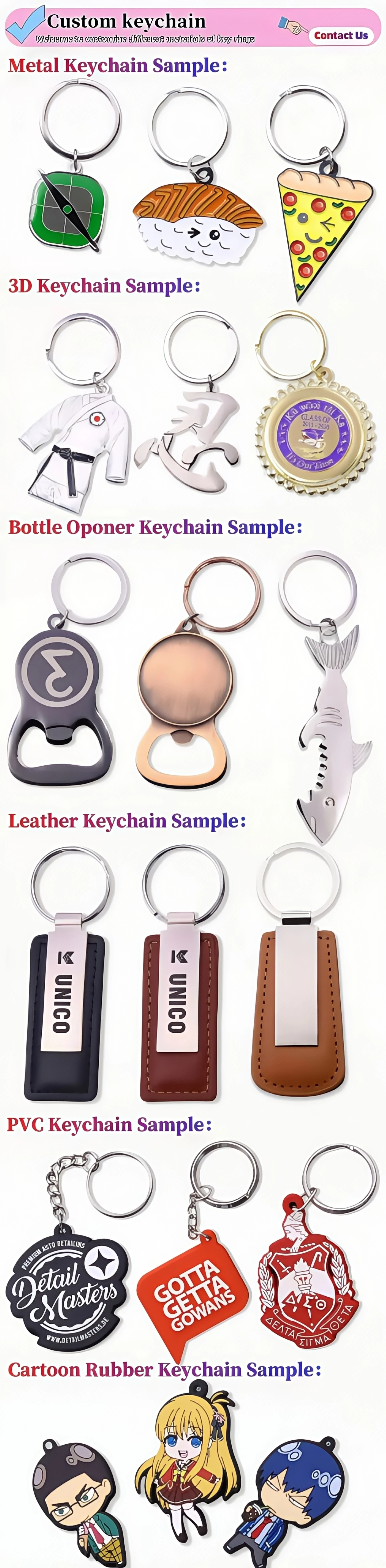 Custom Metal Letter Key Rings - Wholesale & Retail