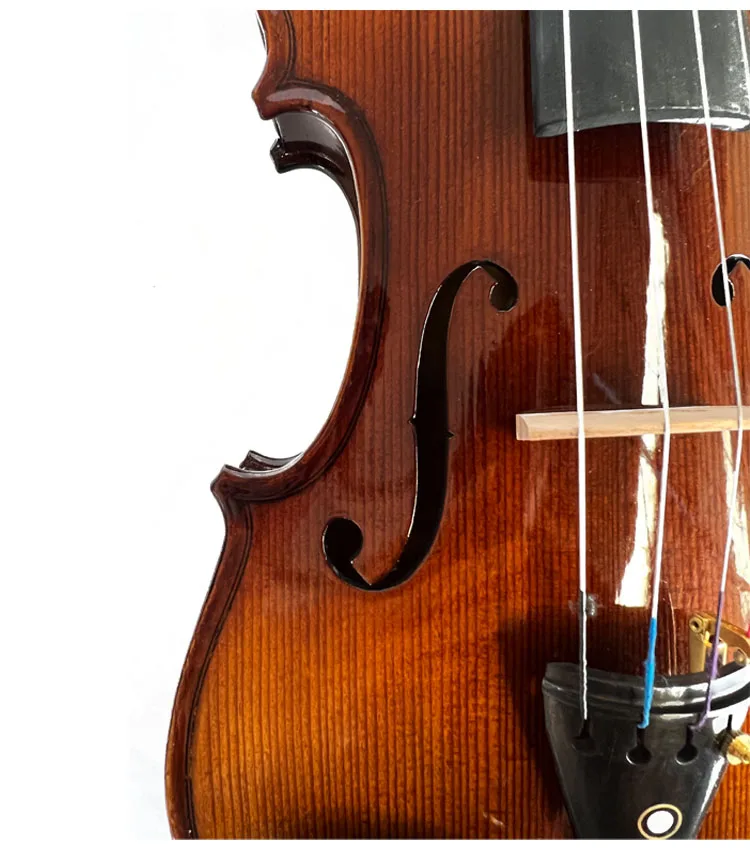 Field Maple Instrument Wholesale Flame Maple Professional Violin Instrument 4/4 Kit