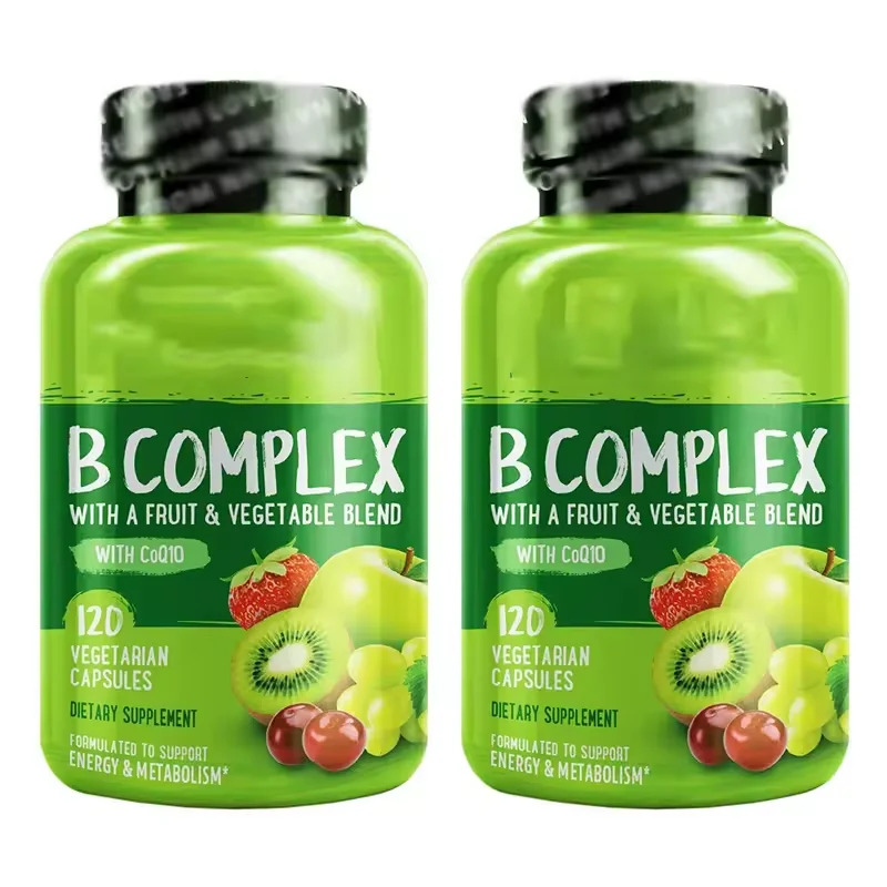 Supports Energy Fruit Vegetable Blend Coq10 Choline Biotin Vitamin B6 Methyl Folate Methyl B12