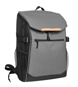 Insulated 600D Cooler Backpack Leakproof-24L 30 Cans Waterproof Lunch Mesh Pockets Camping Hiking Picnic