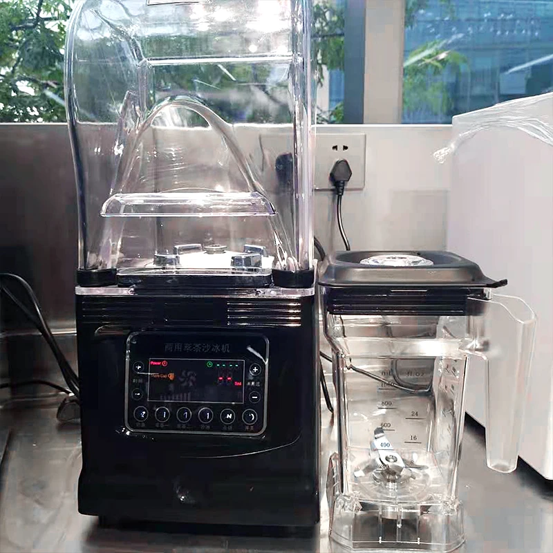 Hengzhi Personal Blender Smoothie Maker Juice Freezer Smoothie Blender Slush Machine for Bubble Milk Tea Shop Smoothie Tumbler