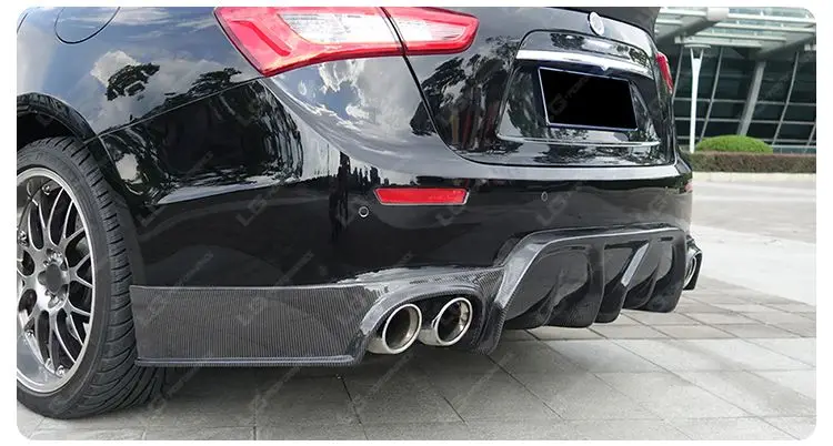 High Quality Carbon Fiber Rear Diffuser For Maserati Ghibli A Style ...