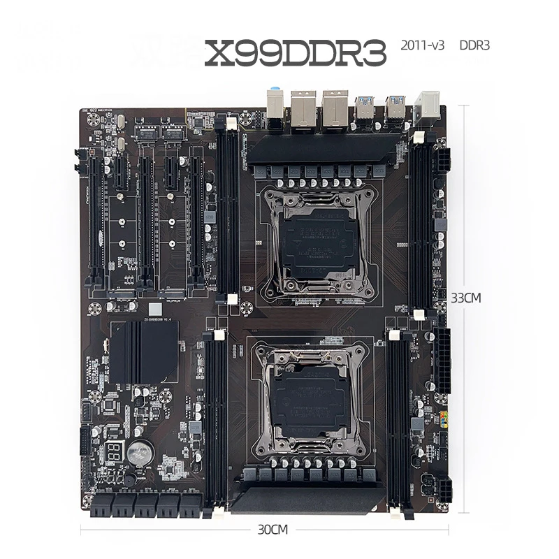 ZX-DU99D4 Ver1.31 デュアルマザーボードX99　LGA2011 ZX-DU99D4 Ver1.31 デュアルマザーボードX99 LGA2011