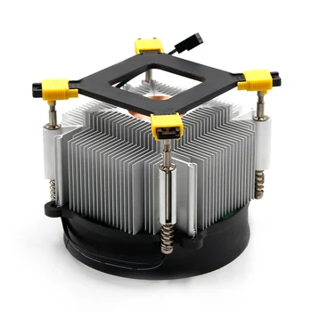 Hot Selling Computer CPU Cooler Aluminum Extrusion 3Pin 92x92x25mm 75W Heat Sink with Fan