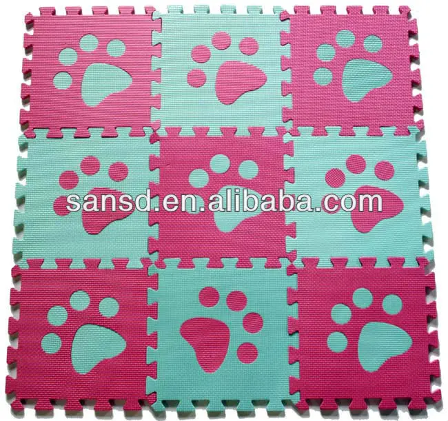 SSD Мягкий Ева игровой коврик индивидуальный дизайн мультфильм дети играют мат пены плитки