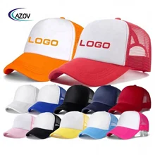 Custom Gorras Foam Mesh Sport Caps Customize Baseball Polyester Panel OTTO Kids Children Toddler Cartoon Trucker Baseball Hat