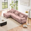 Pink + Chenille + 3 Seat