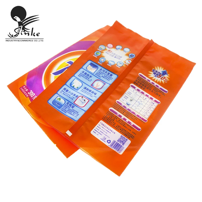 Custom Printed Plastic Washing Powder/laundry Detergent Packaging Bag 3