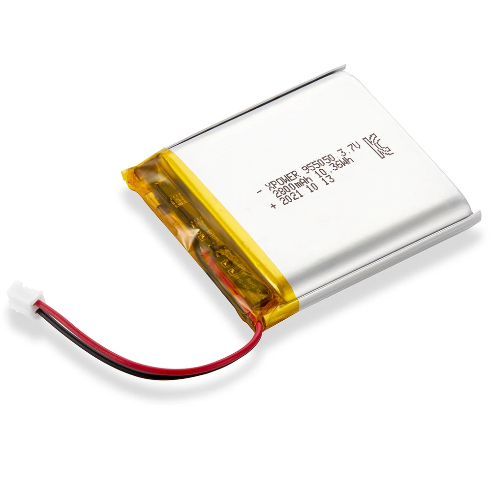 3.7v 300mah High Density Low Temperature Lithium Polymer Battery For Health Tracking Headband