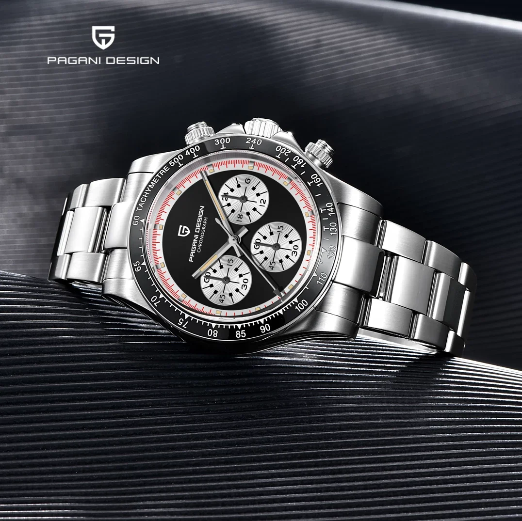 NEW Pagani Design PD 1676 メンズラグジュアリークォーツクロノグラフ