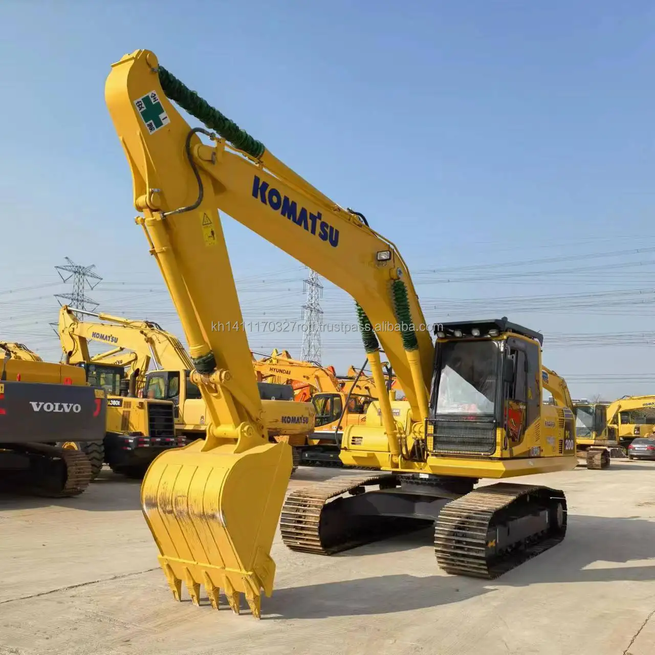 Japan Komatsu Pc200-8 Used Crawler Excavator Japan Used Komatsu Pc200 ...