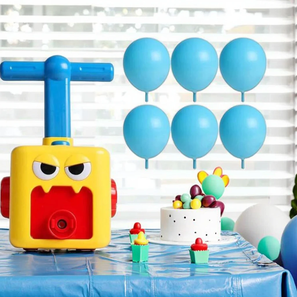 Set Macchinina A Palloncino Con Pompa Manuale, Gioco Educativo Per Bambini Dai 3 Anni In Su