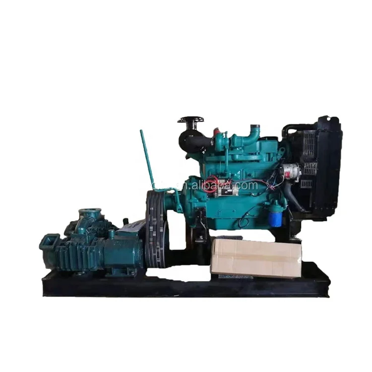 15cbm WEICHA Air Cooled Diesel Engine Cement Powder Blower Compressor for Cement Tanker