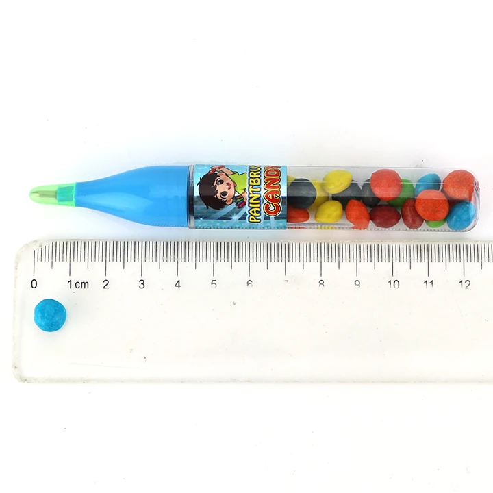 Ballpoint pen with chocolate