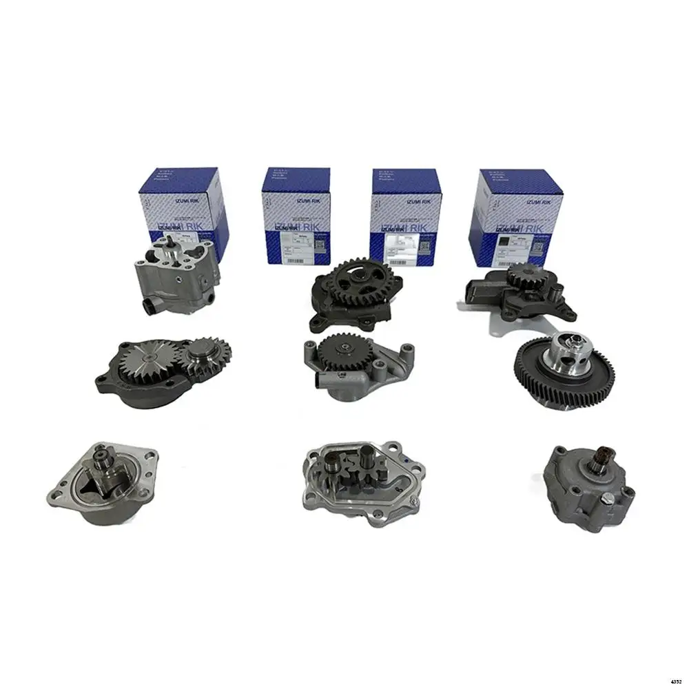 Diesel Engine Parts IZUMI RIK Oil Pump for Yanmar 3D74E