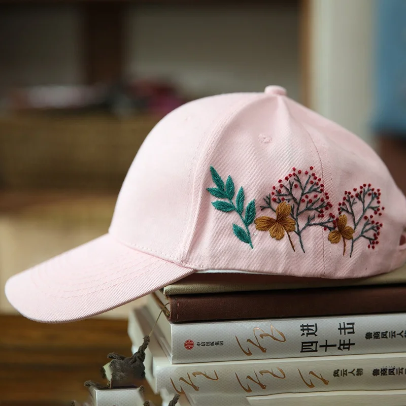 Shop Our Collection of Women Men Flower Embroidered Baseball Hats