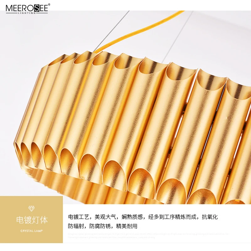 Meerosee Round Ceiling Light Hanging China Lighting for Home Decorration MD86766