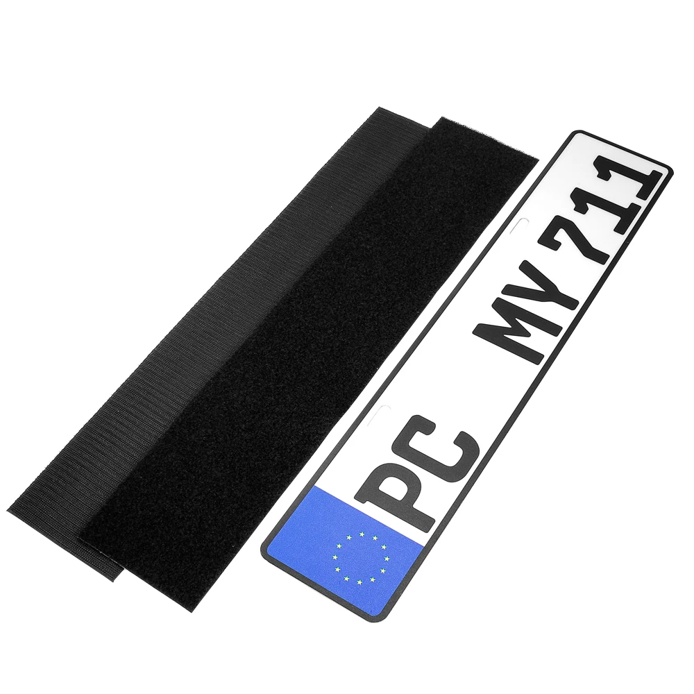 Plastic ABS Chrome Number Plate Holder Licence Plate Frame (13 X 8cm - View #2