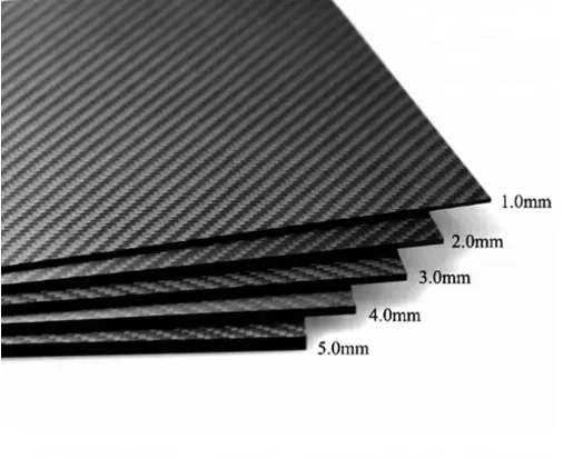 2023 Factory Wholesale Carbon Fiber Sheet Carbon Fiber Plate Frame RC Drone FPV Drone Frame Carbon Fiber Sheet details