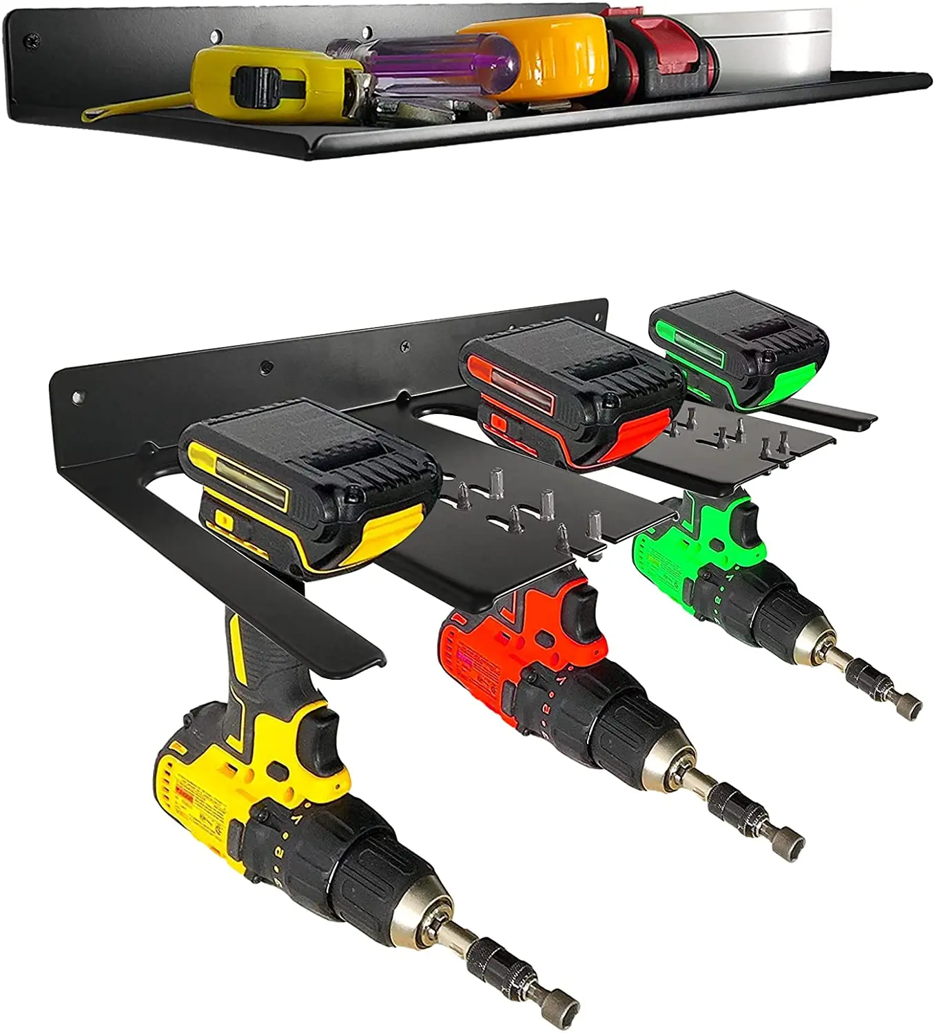 Tool Room Warehouse Heavy Duty Pegboard Power Tool Rack