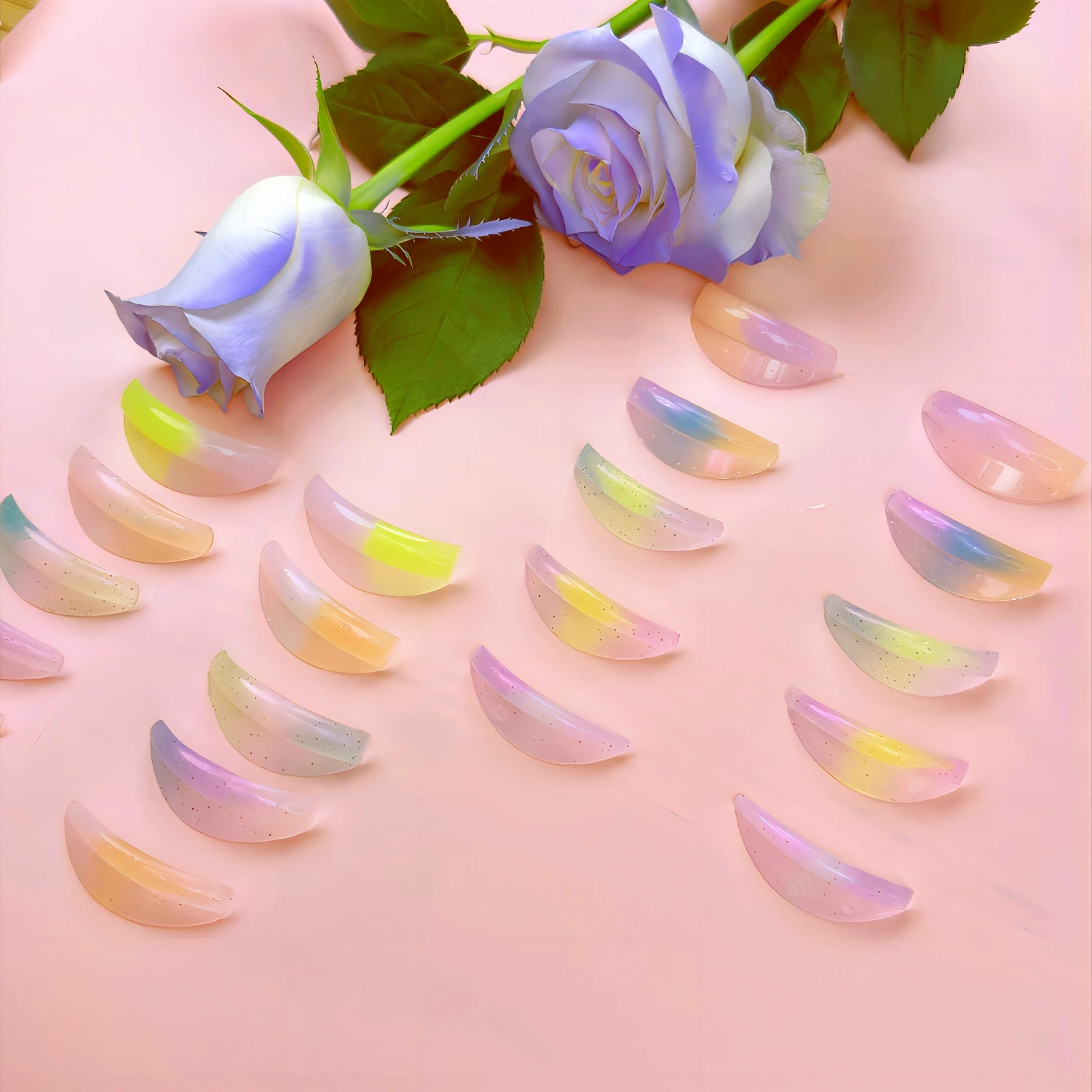 Japanese Ultra Thin Lash Lift Rods Self Sticky Eyelash Perming Shields