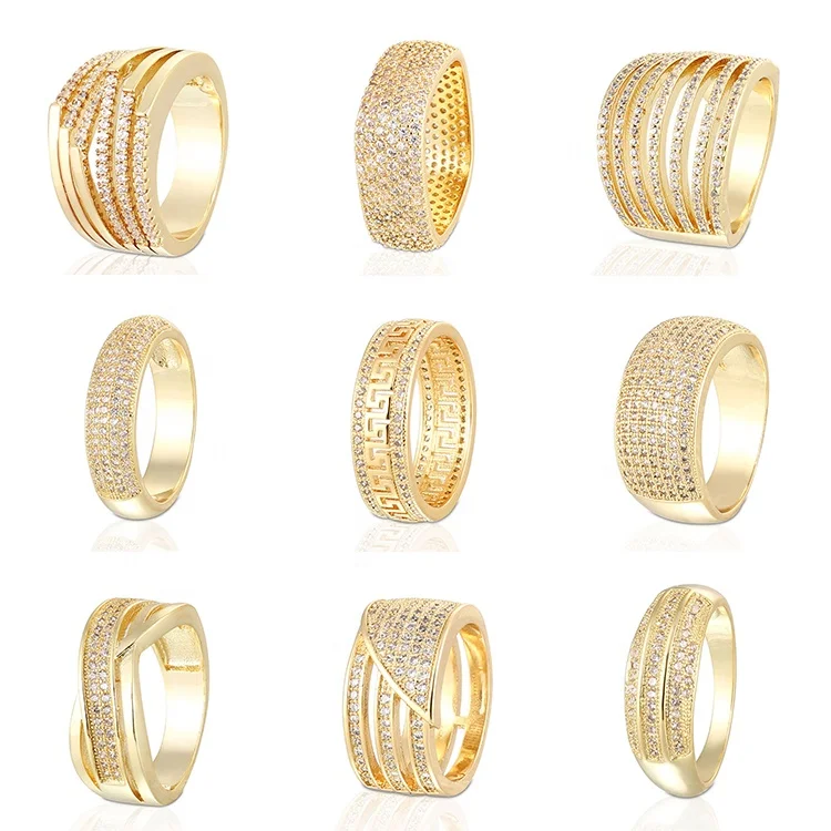 Latest Collection Of Gold Rings Online | Aura Jewels
