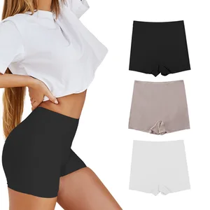 Women Anti Chafing Shorts Seamless Smooth Slip Yoga Panties Boyshorts for Under Dress