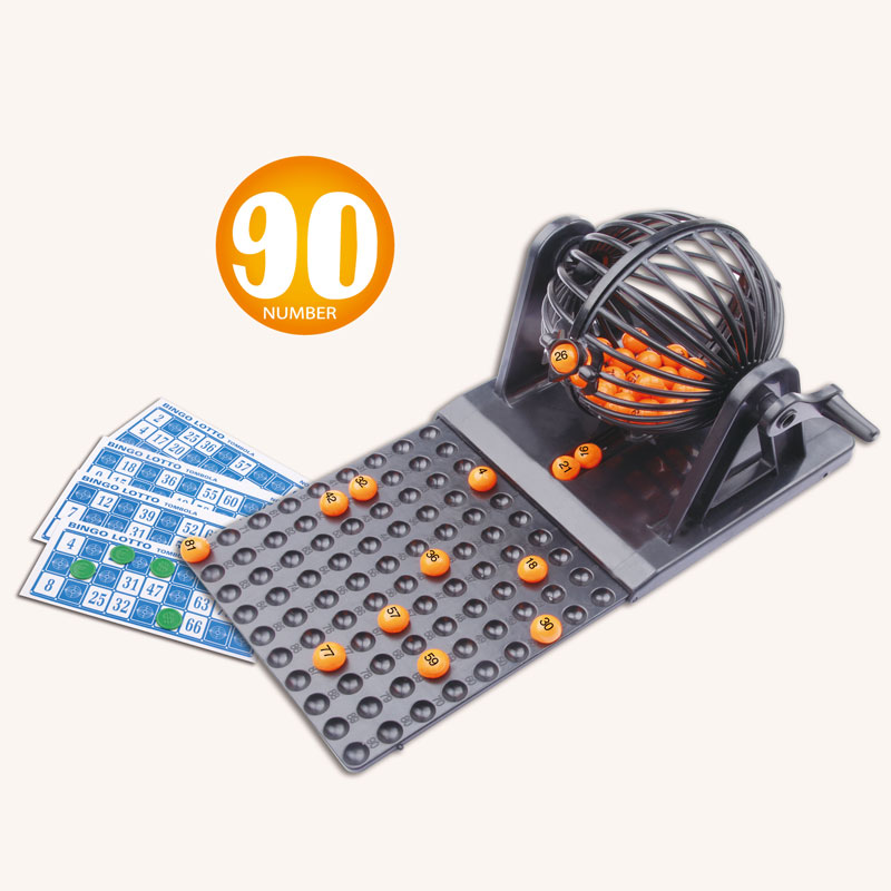 6 + Детская развивающая семейная Веселая лотерея машина с 90 мячами, лотерея с 24 картами