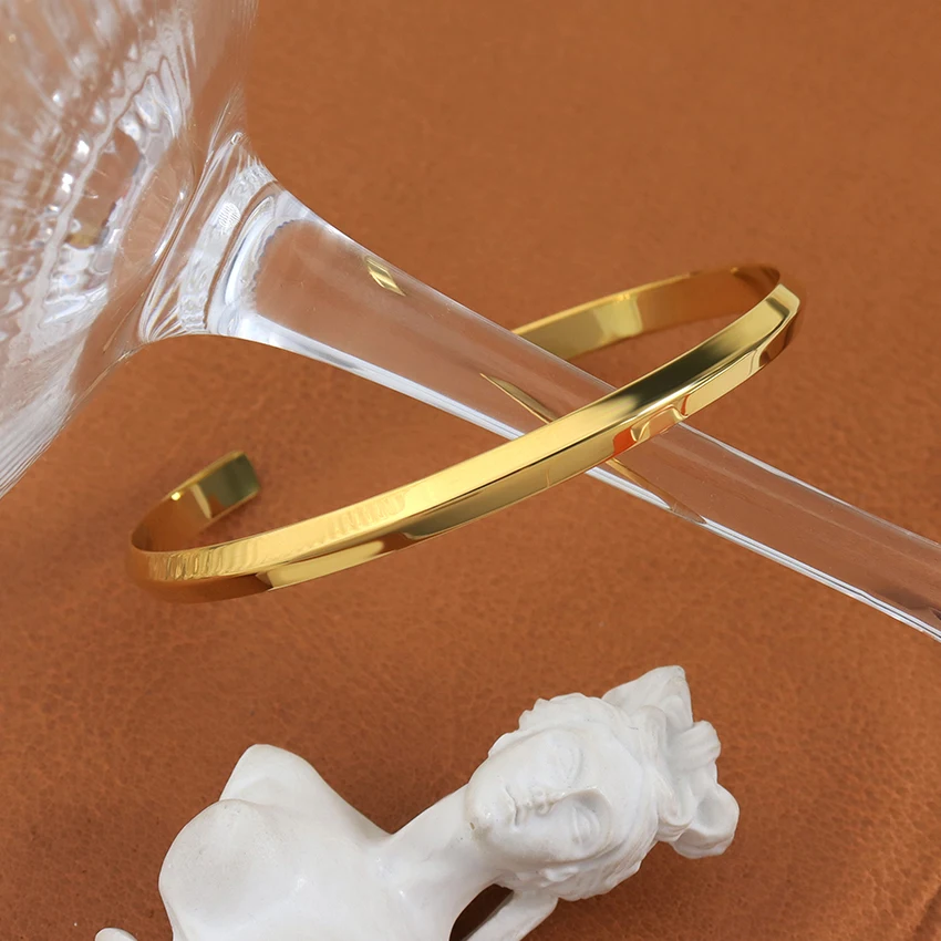 2023 New Arrival Minimalism Stainless Steel Jewelry Waterproof Non