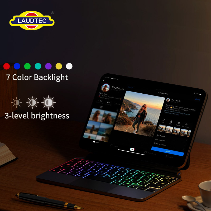 Ultra Thin Laptop-Style Magic Keyboard for iPad Mini 6/7 8.3