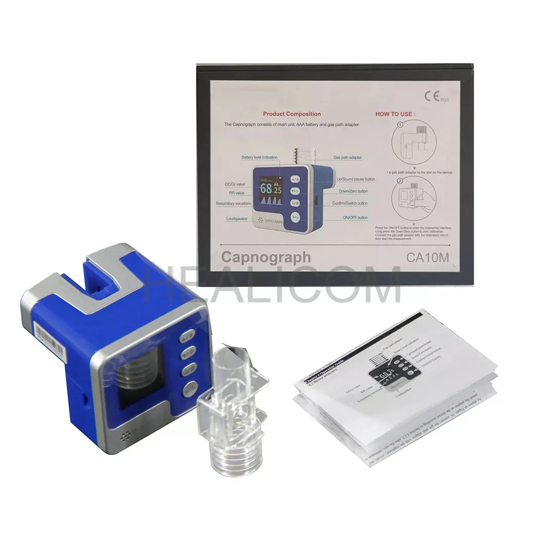 Respiratory Rate & ETCO2 Measurement Surgical Clinical Capnograph CO2 Monitor for OR & Critical Care factory