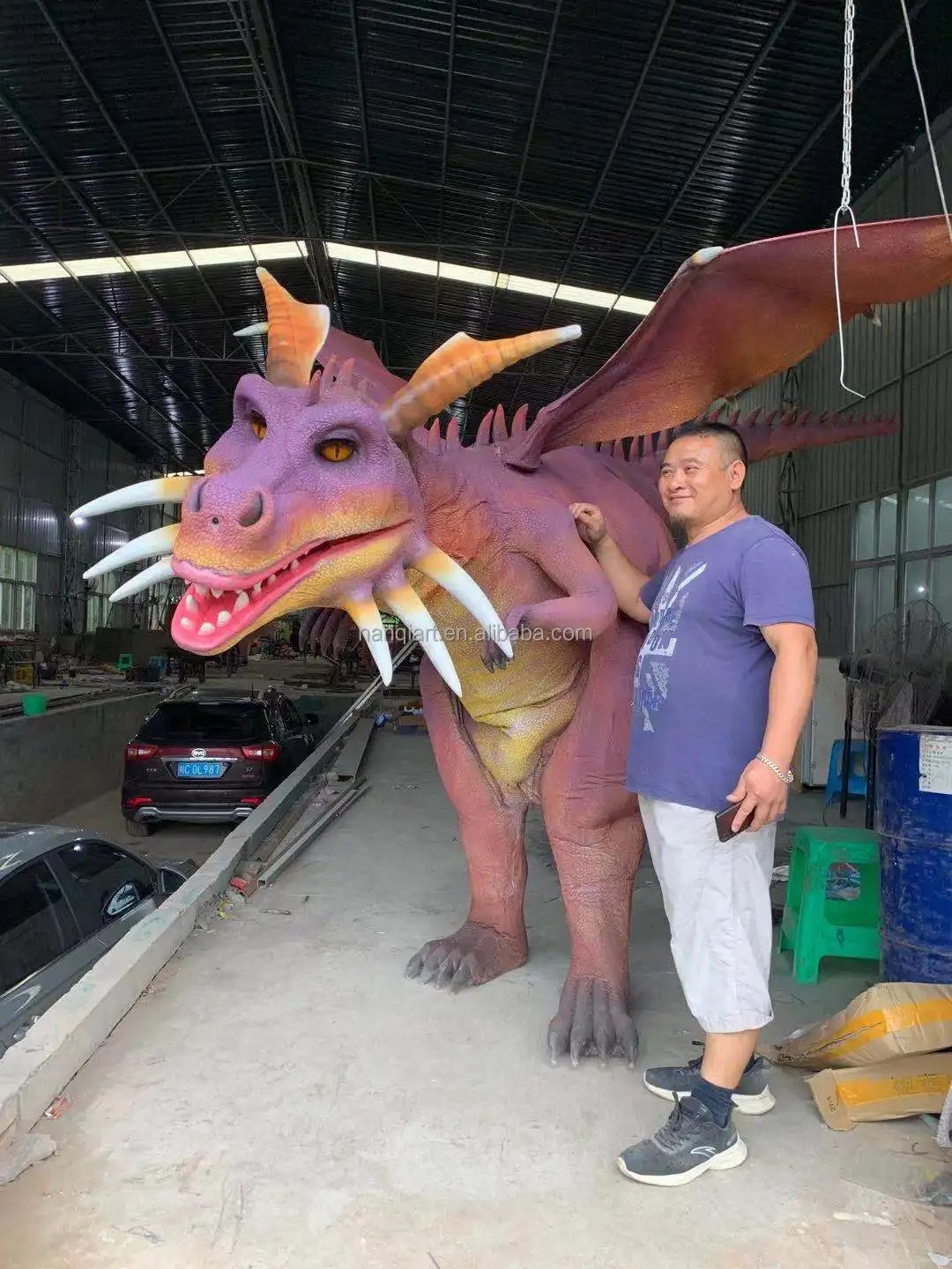 Dinosaur Costume Rental Real Adult Wearable Walking Animatronic