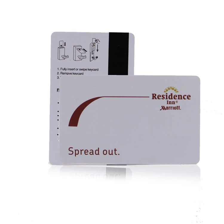 Customizable RFID Smart Card NFC Blank Business Card RFID Magnetic Stripe Card with Chip