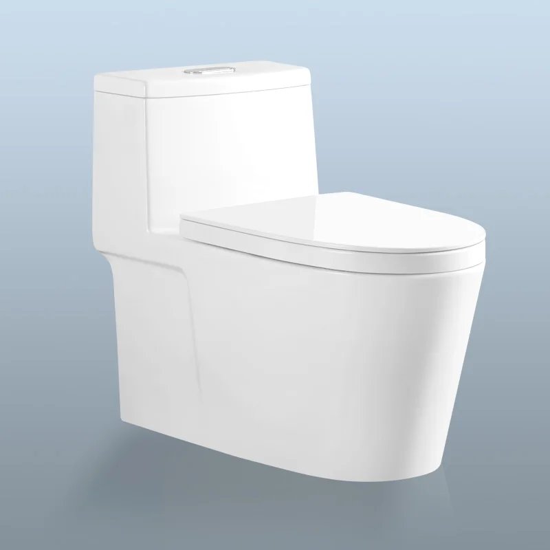 Modern Design Bathroom Porcelain One Piece Ceramic Toilet Bowl Sanitary Ware WC Dual Flush Toilet