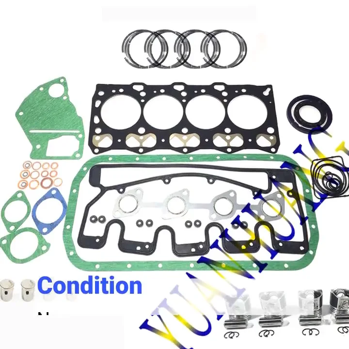 Top Fashion 4d56 Overhaul Engine Rebuild Kit With Full Gasket Kit Main Bearing 4d56 Repair Set