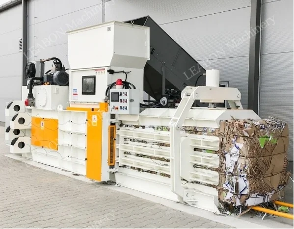 Full-automatic Horizontal Fabric Baler Machine Cardboard Fully-automatic Baler Machine Sponge Compressed Baler
