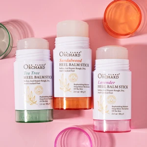 Private Label Feet Moisturizing Stick Lavender Foot Balm for Dry Cracked Feet Heels