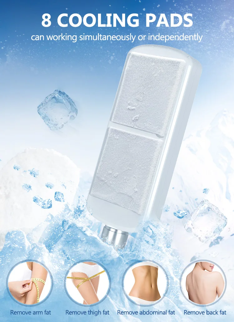 8 Pads Cryo Lipolysis Cryotherapy Fat Freezing Body Sculpting Machine 23 Discover the professional 8 Pads Cryo Lipolysis Cryotherapy Machine for non-invasive fat freezing, body sculpting, slimming, and advanced cryotherapy contouring treatments for salons and med spas. 8 Pads Cryo Lipolysis Cryotherapy Fat Freezing Body Sculpting Machine