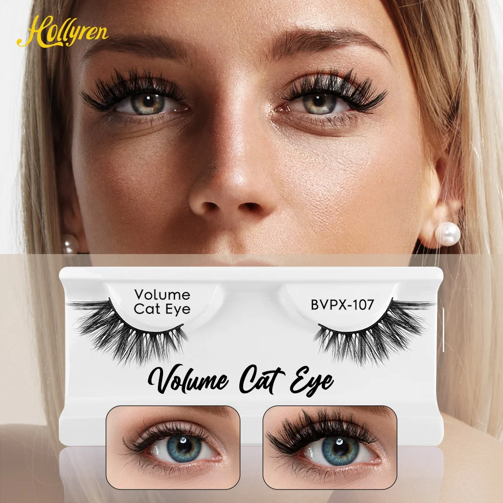 New Half Lashes Cat Eye Natura Long Full Strip Lashes Makeup Tools ...