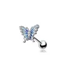 Ball earrings 6mm-Silver