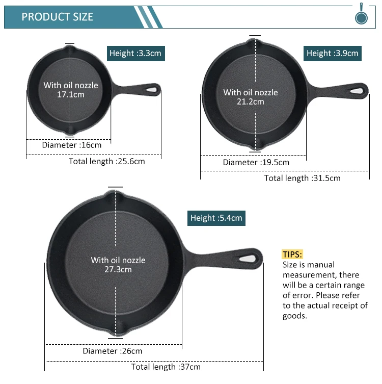 Japanese Steak Oval Plate With Handle And Wooden Base Cast Iron Sizzling Fajita Skillet For
