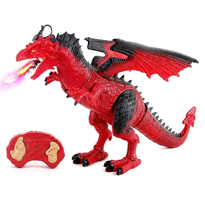 子供のための新しいリモコン恐竜ドラゴンおもちゃフィギュア